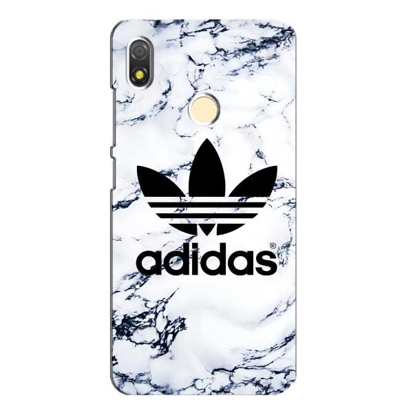 Чехлы Адидас для TECNO POP 3 (AlphaPrint) – Адидас на мраморе