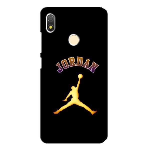 Чехлы для TECNO POP 3 - с картинкой JORDAN (AlphaPrint) – Jordan Gold
