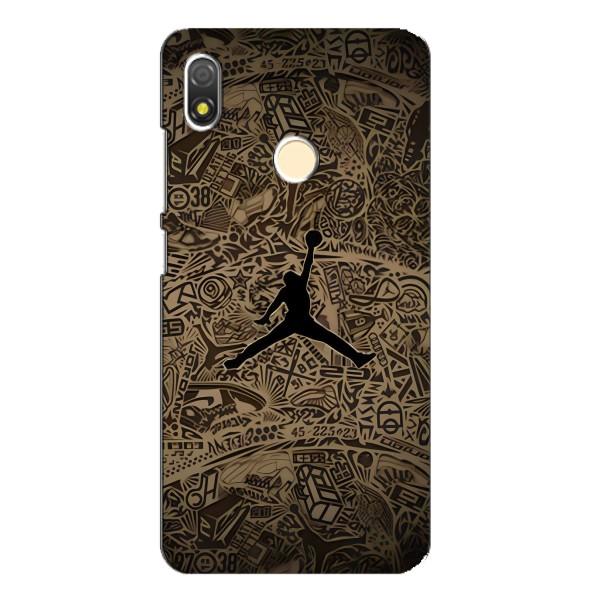 Чехлы для TECNO POP 3 - с картинкой JORDAN (AlphaPrint) – Logo Jordan