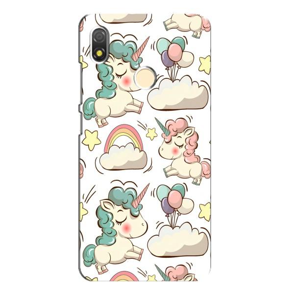 Чохол для ТЕКНО ПОП 3 - (Єдинорожки - Новинки) (AlphaPrint) – Єдиноріжки