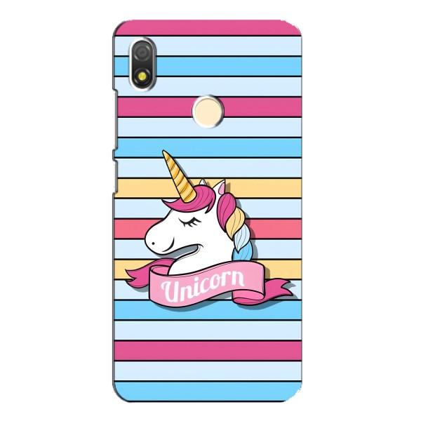 Чохол для ТЕКНО ПОП 3 - (Єдинорожки - Новинки) (AlphaPrint) – Unicorn