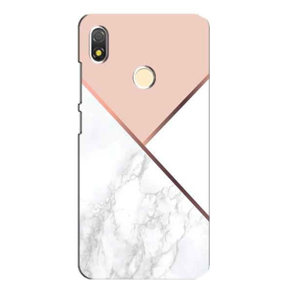 Мраморный чехол на TECNO POP 3 (VPrint) – Тройной мрамор