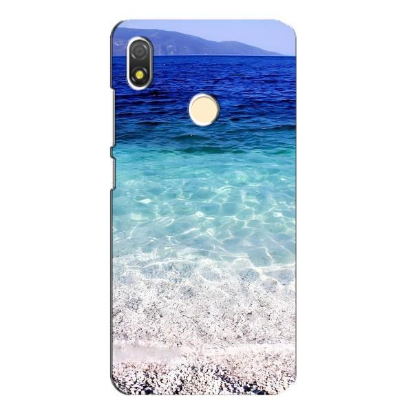 Силиконовый чехол с КАРТИНКАМИ лето для TECNO POP 3 (AlphaPrint) – Море