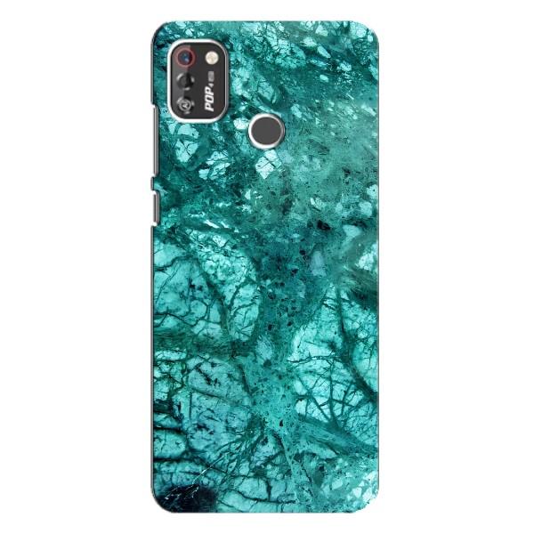 Мраморный чехол на TECNO POP 4 Pro (VPrint)