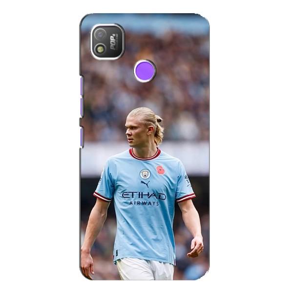 Чехлы с футболистом Ерлинг Холанд для TECNO POP 4 (AlphaPrint) – Эрлинг Холанд