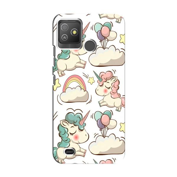 Чехол для Техно Поп 5 Го - (Единорожки - Новинки) (AlphaPrint) – Единорожки