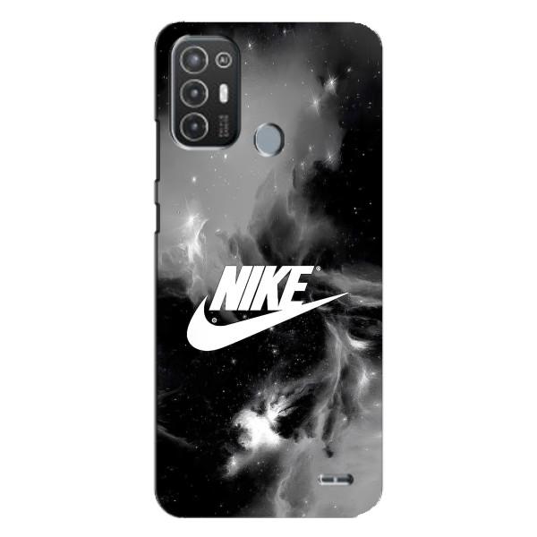 Чохол з логтипом Найк на TECNO Pop 6 Pro (BE8) – Найк димчастий