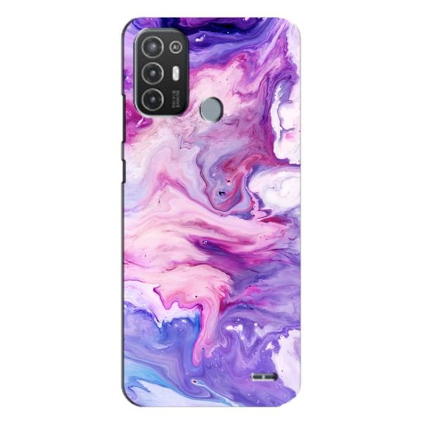 Чохли з тематикою "Мрамор" на Техно Поп 6 про – Фіолетовий мрамор