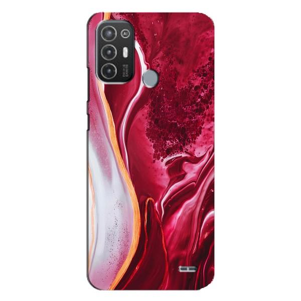 Чохли з тематикою "Мрамор" на Техно Поп 6 про – Червоний мрамор