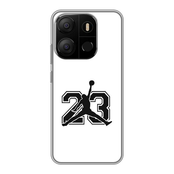Чехлы для Tecno Pop 7 Pro - с картинкой JORDAN (AlphaPrint) – Jordan 23