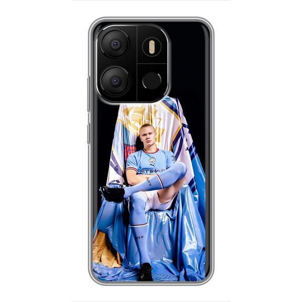 Чехлы с футболистом Ерлинг Холанд для Tecno Pop 7 (AlphaPrint) – футболист Холанн