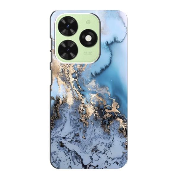 Мраморний чехол на Tecno Pop 8 (VPrint) – Ніжний мрамор