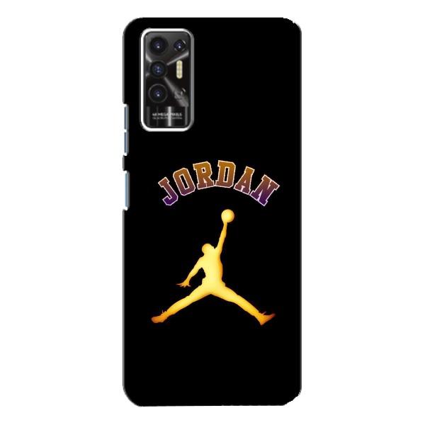 Чохли для TECNO Pova-2 (LE7n) - з картинкою JORDAN (AlphaPrint) – Jordan Gold