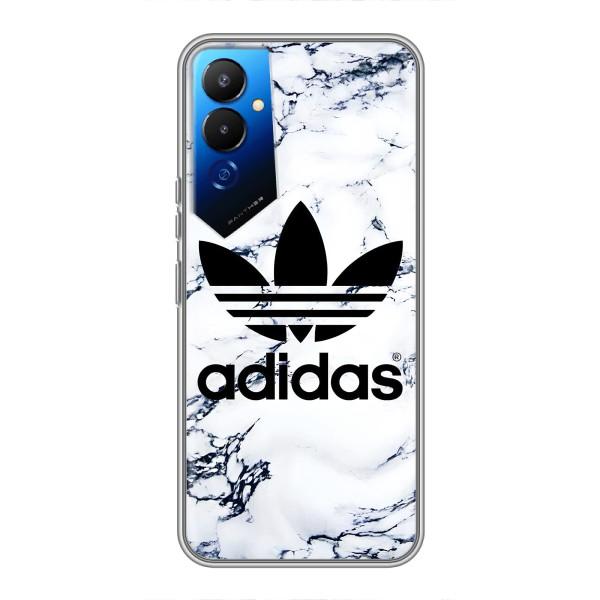Чохли Адидас для Tecno POVA 4 (LG7n) (AlphaPrint) – Адідас на мраморі