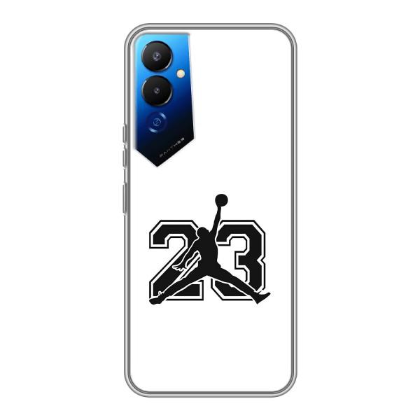 Чехлы для Tecno POVA 4 (LG7n) - с картинкой JORDAN (AlphaPrint) – Jordan 23
