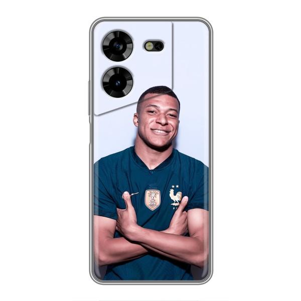 Чохол (TPU) з Футболістом на Tecno POVA 5 (LG7n) – Мбаппешичка