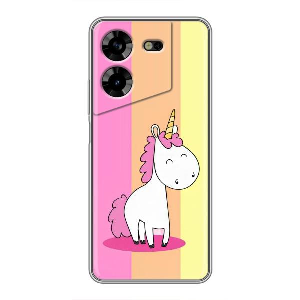Чохол Unicorn на Tecno POVA 5 (LG7n) – Яскравий Єдинорог