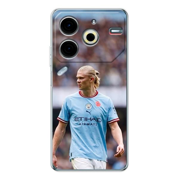 Чехлы с футболистом Ерлинг Холанд для Tecno Pova 6 Neo 5G (AlphaPrint) – Эрлинг Холанд