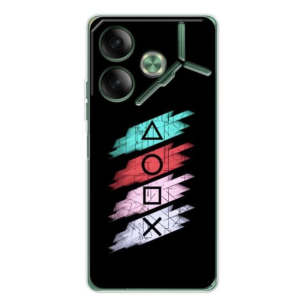 Чехол КИБЕРСПОРТ для Tecno Pova 7 – Значки Sony