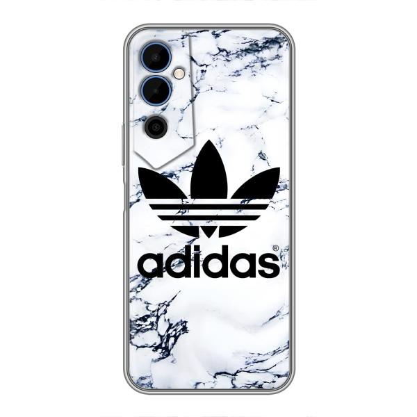 Чехлы Адидас для Tecno POVA Neo 2 (AlphaPrint) – Адидас на мраморе