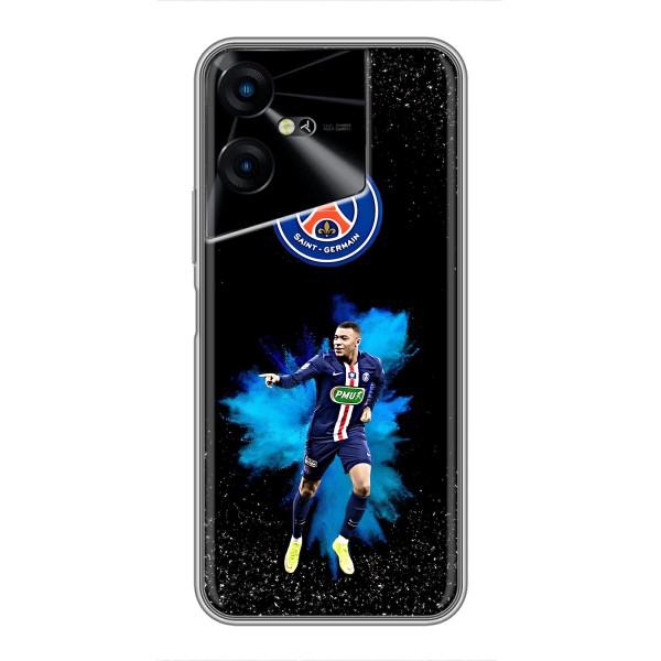 Чехол (TPU) с Футболистом на Tecno POVA Neo 3 – Мбаппе ПСЖ