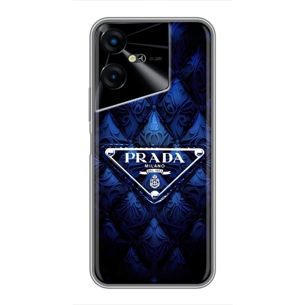Чохол (Dior, Prada, YSL, Chanel) для Tecno POVA Neo 3 – Прада