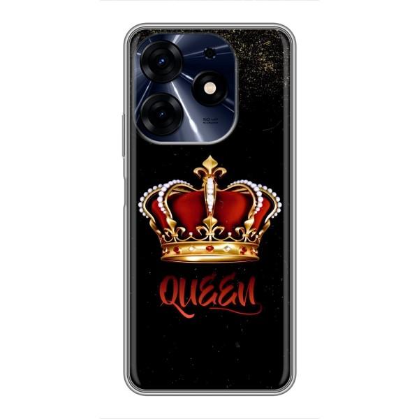 Чехол с Короной Техно Спарк 10 Про - (AlphaPrint) – Корона короля