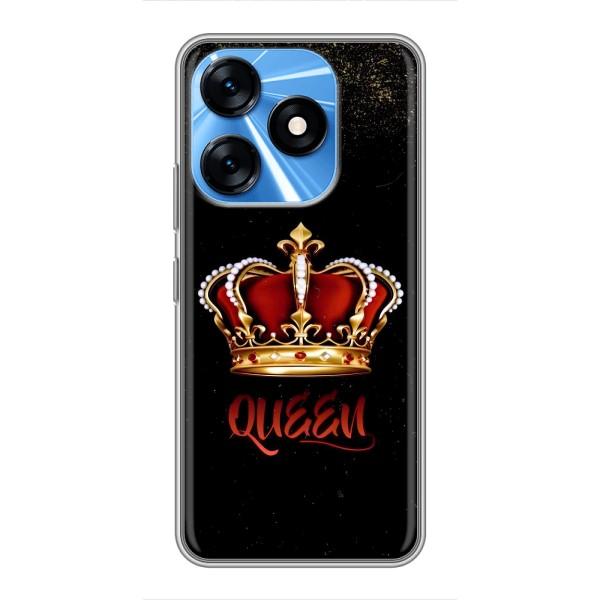 Чехол с Короной Техно Спарк 10 - (AlphaPrint) – Корона короля