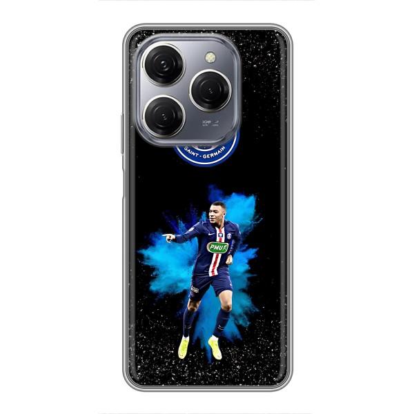 Чехол (TPU) с Футболистом на TECNO Spark 20 Pro – Мбаппе ПСЖ