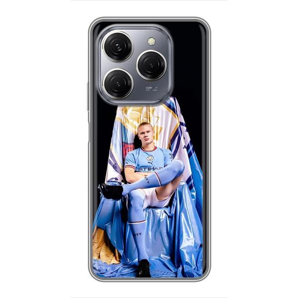 Чехлы с футболистом Ерлинг Холанд для TECNO Spark 20 Pro (AlphaPrint) – футболист Холанн