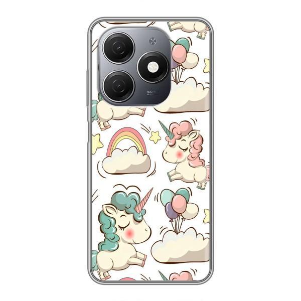 Чехол для Техно Спарк 20 - (Единорожки - Новинки) (AlphaPrint) – Единорожки