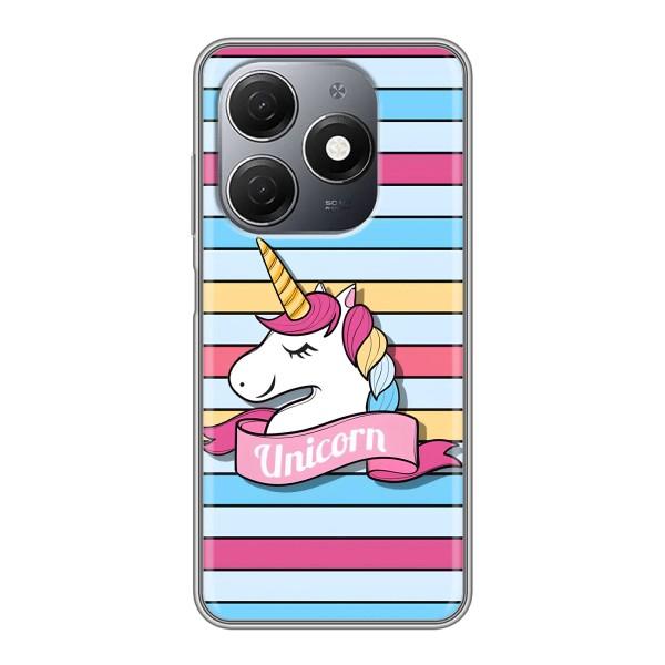 Чехол для Техно Спарк 20 - (Единорожки - Новинки) (AlphaPrint) – Unicorn