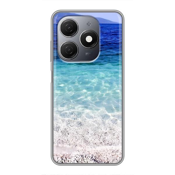 Силиконовый чехол с КАРТИНКАМИ лето для TECNO Spark 20 (AlphaPrint) – Море