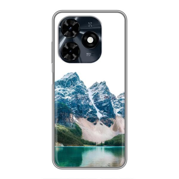 Силиконовый чехол с КАРТИНКАМИ лето для TECNO Spark 20c (AlphaPrint) – Гори