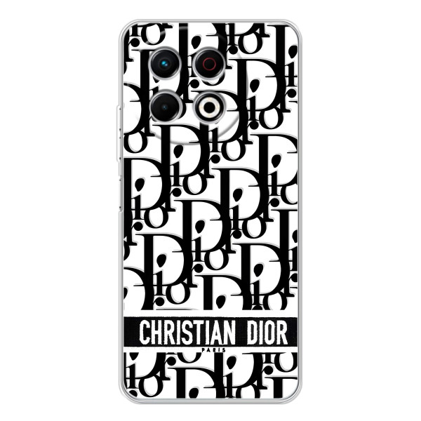 Чехол (Dior, Prada, YSL, Chanel) для TECNO Spark 30 Pro – Christian Dior