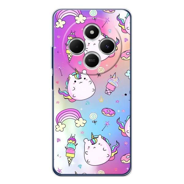 Чехол Unicorn на Tecno Spark 30 – Радуга и Единорог