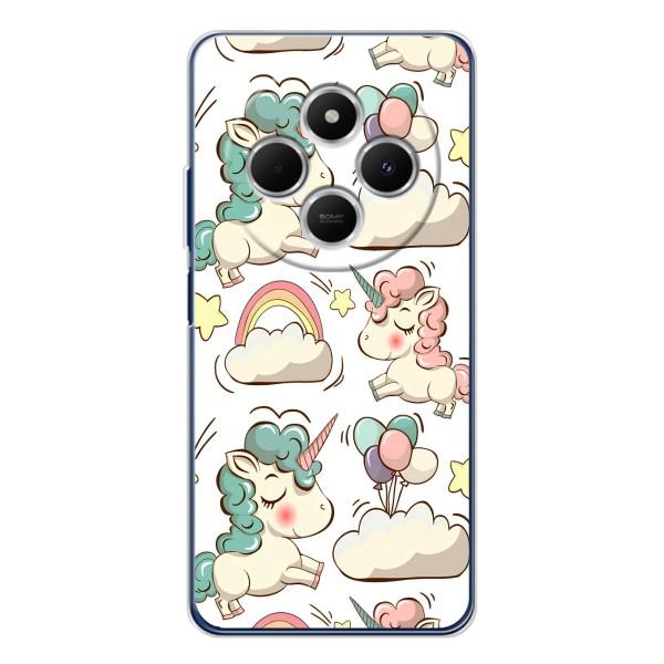 Чохол для Техно Спарк 30С - (Єдинорожки - Новинки) (AlphaPrint) – Єдиноріжки