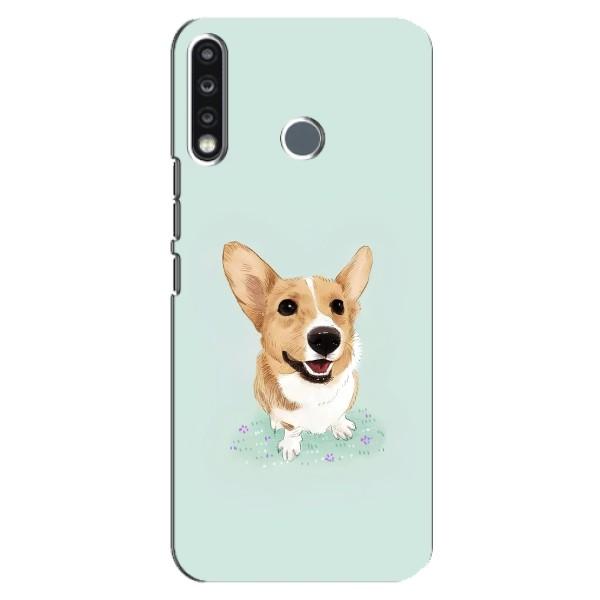 Чохли з собаками для TECNO Spark 4 (VPrint) – Коргі