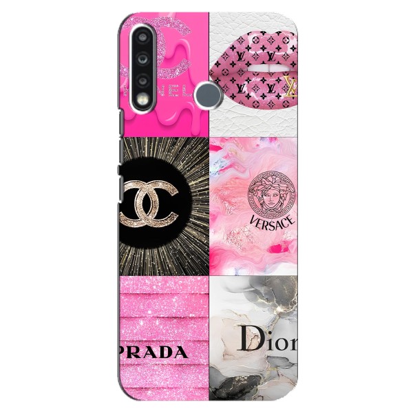 Чехол (Dior, Prada, YSL, Chanel) для TECNO Spark 4 – Модница