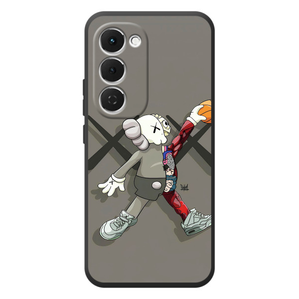 Чехлы для Tecno Spark 40 Pro Plus - Bearbrick Louis Vuitton (PREMIUMPrint) – Беарбрик Джордан