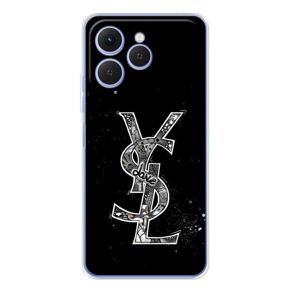 Чохол (Dior, Prada, YSL, Chanel) для Tecno Spark 40 – YSL