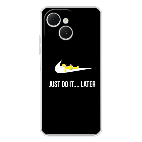 Чехол с логотипом Найк на TECNO Spark 40C – Nike just do it