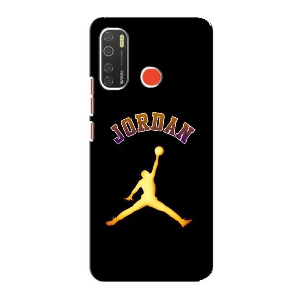 Чехлы для TECNO Spark 5 Pro - с картинкой JORDAN (AlphaPrint) – Jordan Gold