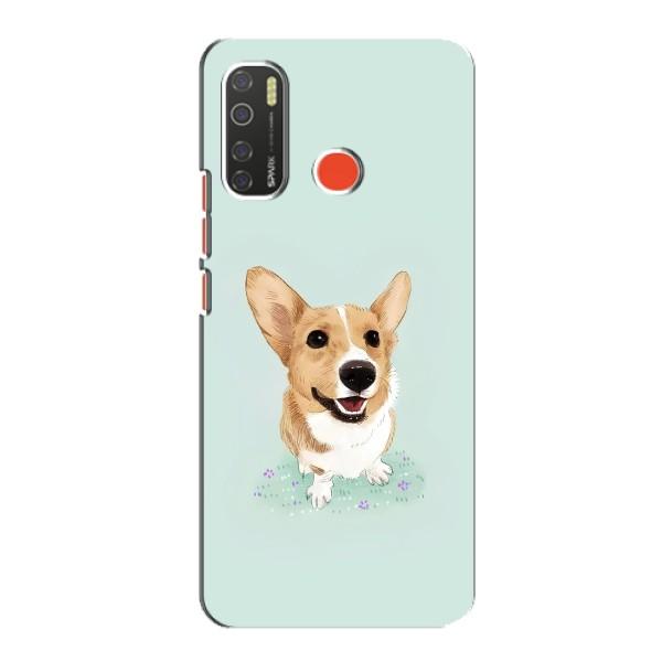 Чехлы с собаками для TECNO Spark 5 Pro (VPrint) – Корги