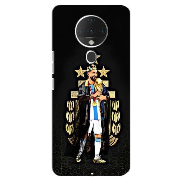 Чохли для TECNO Spark 6 (Leo чемпіон) (AlphaPrint) – Мессі Король