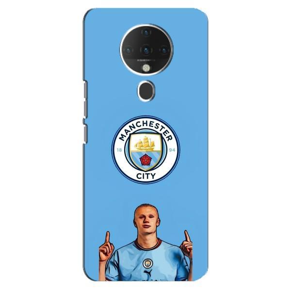Чехлы с футболистом Ерлинг Холанд для TECNO Spark 6 (AlphaPrint) – Холанд Манчестер Сити
