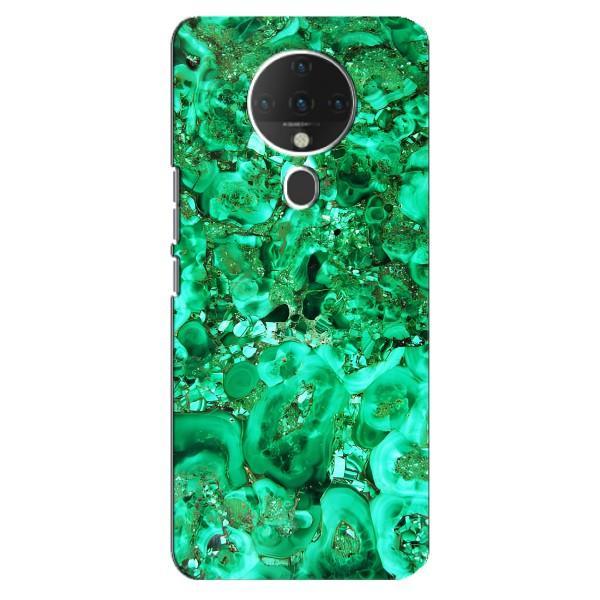Мраморный чехол на TECNO Spark 6 (VPrint) – Салатный Мрамор