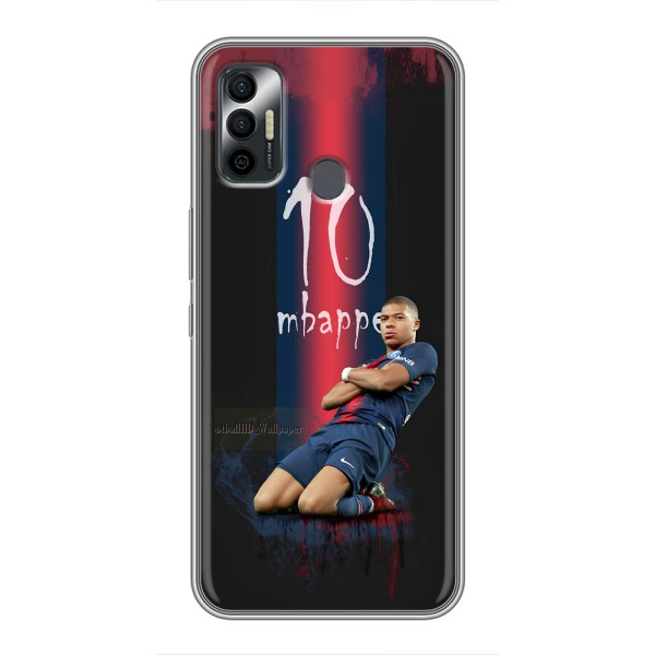 Чехол (TPU) с Футболистом на TECNO Spark 7 (KF6n) – MBAPPE 10