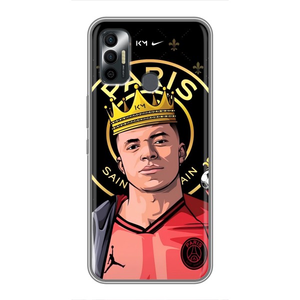 Чехол (TPU) с Футболистом на TECNO Spark 7 (KF6n) – Mbappe King