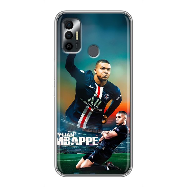 Чехол (TPU) с Футболистом на TECNO Spark 7 (KF6n) – MBAPPE